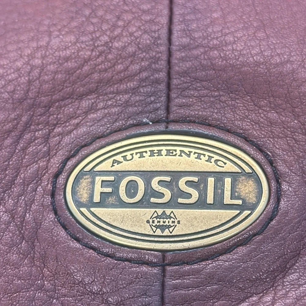 Fossil brown leather